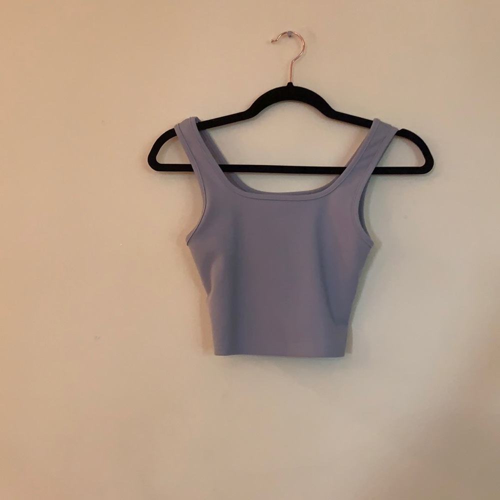 army green cropped tank top!